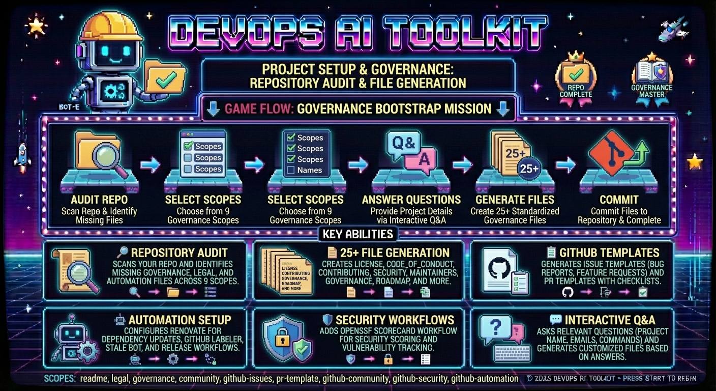 Project Setup &amp; Governance Infographic